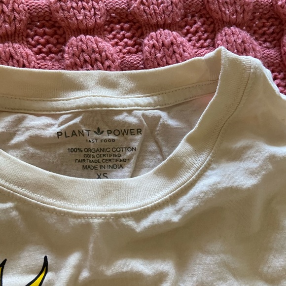 Vegan retro inspired fast food shirt from Plant Power - Picture 3 of 4